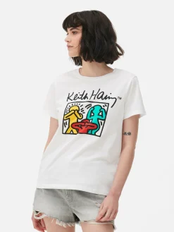 T-shirt Graphique Keith Haring|Primark Clearance
