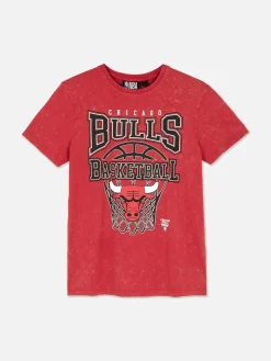 T-shirt Graphique NBA Chicago Bulls|Primark Clearance
