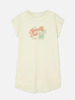 T-shirt Long à Col Ras-du-cou|Primark Sale