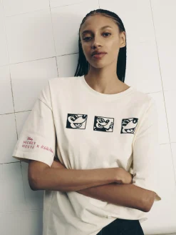 T-shirt Oversize Disney Mickey Mouse X Keith Haring|Primark Discount