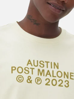T-shirt Post Malone Austin Tournée 2023|Primark New