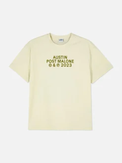 T-shirt Post Malone Austin Tournée 2023|Primark New