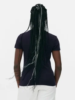 T-shirt Ras Du Cou Stretch|Primark Sale