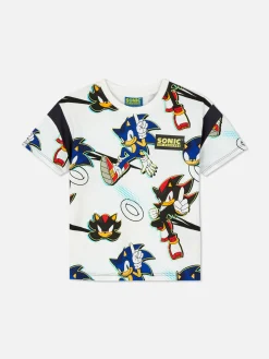 T-shirt Sonic Le Hérisson Et Shadow|Primark New