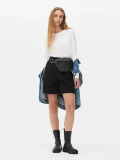 T-shirt Stretch à Col Ras-du-cou|Primark New