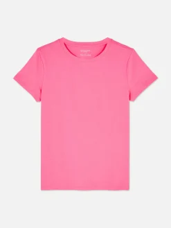 T-shirt Stretch à Manches Courtes|Primark Sale