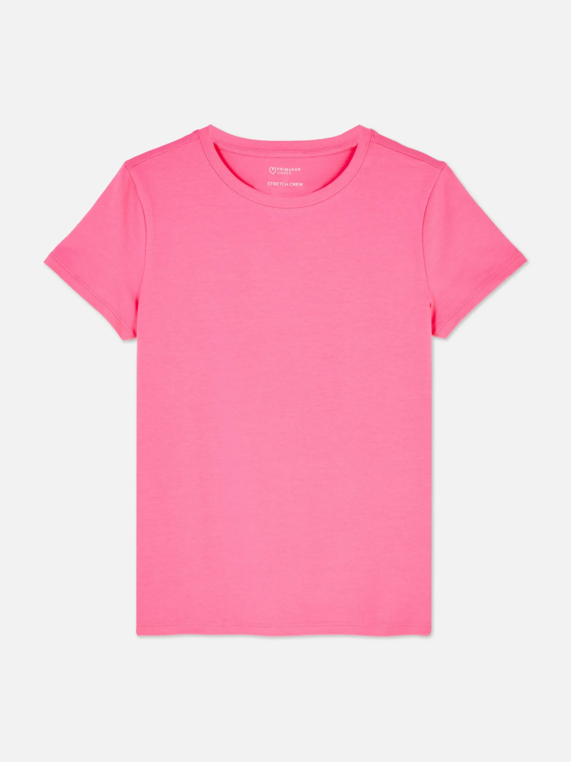 T-shirt Stretch à Manches Courtes|Primark Sale