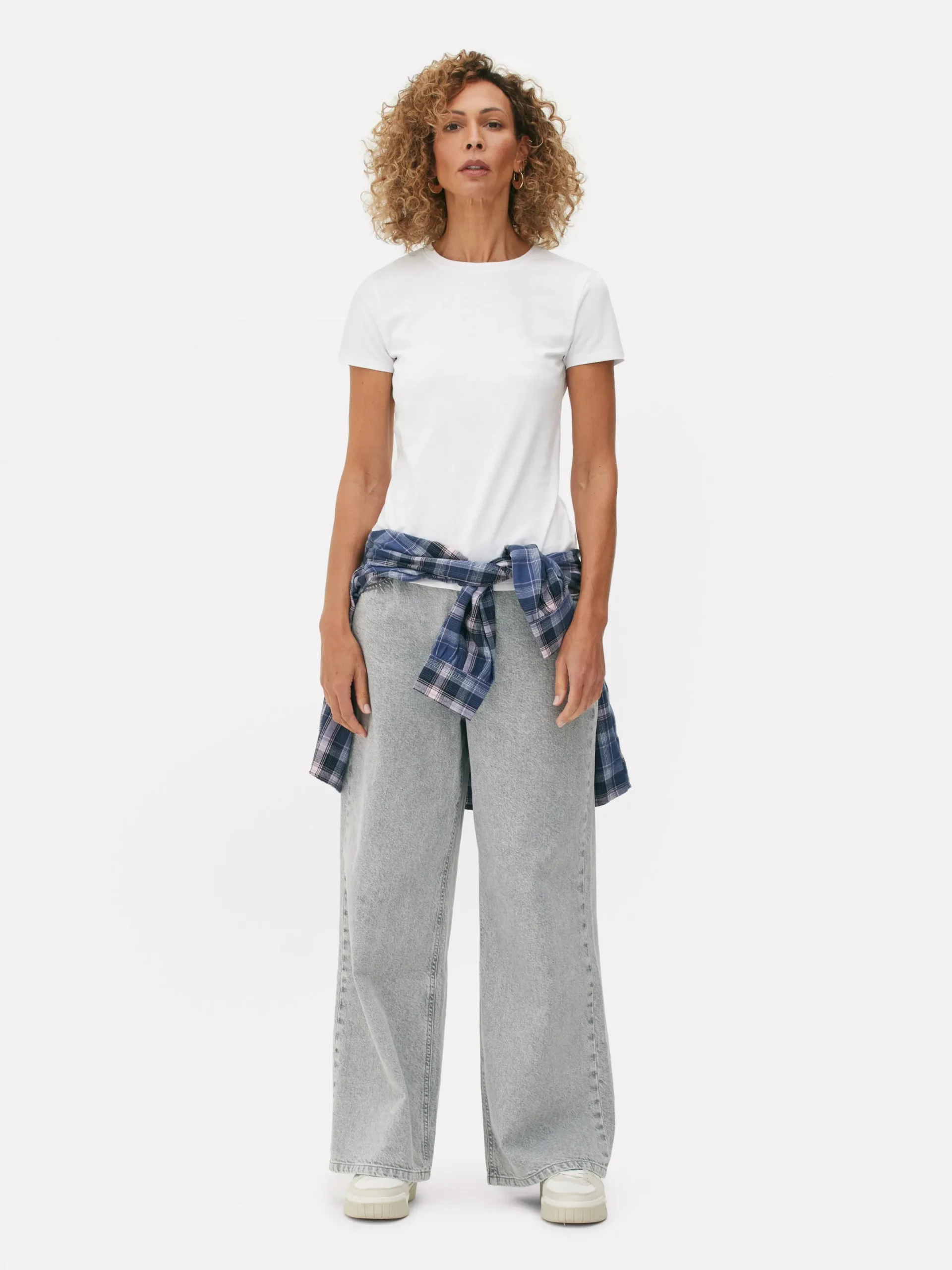 T-shirt Stretch Ras Du Cou|Primark Outlet