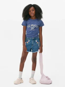 T-shirt Style Universitaire Los Angeles|Primark Clearance