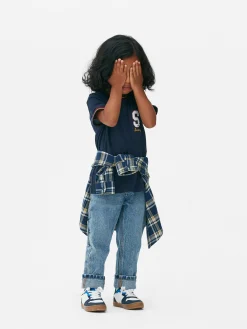 T-shirt Style Universitaire à Manches Courtes|Primark New