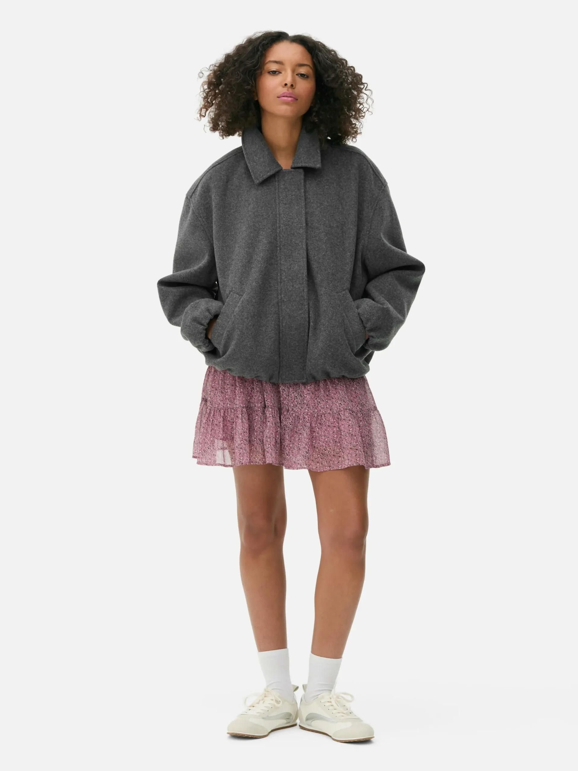 Veste à Ourlet Boule|Primark Hot