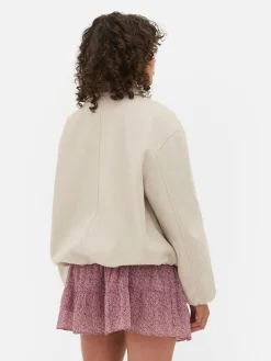 Veste à Ourlet Boule|Primark New