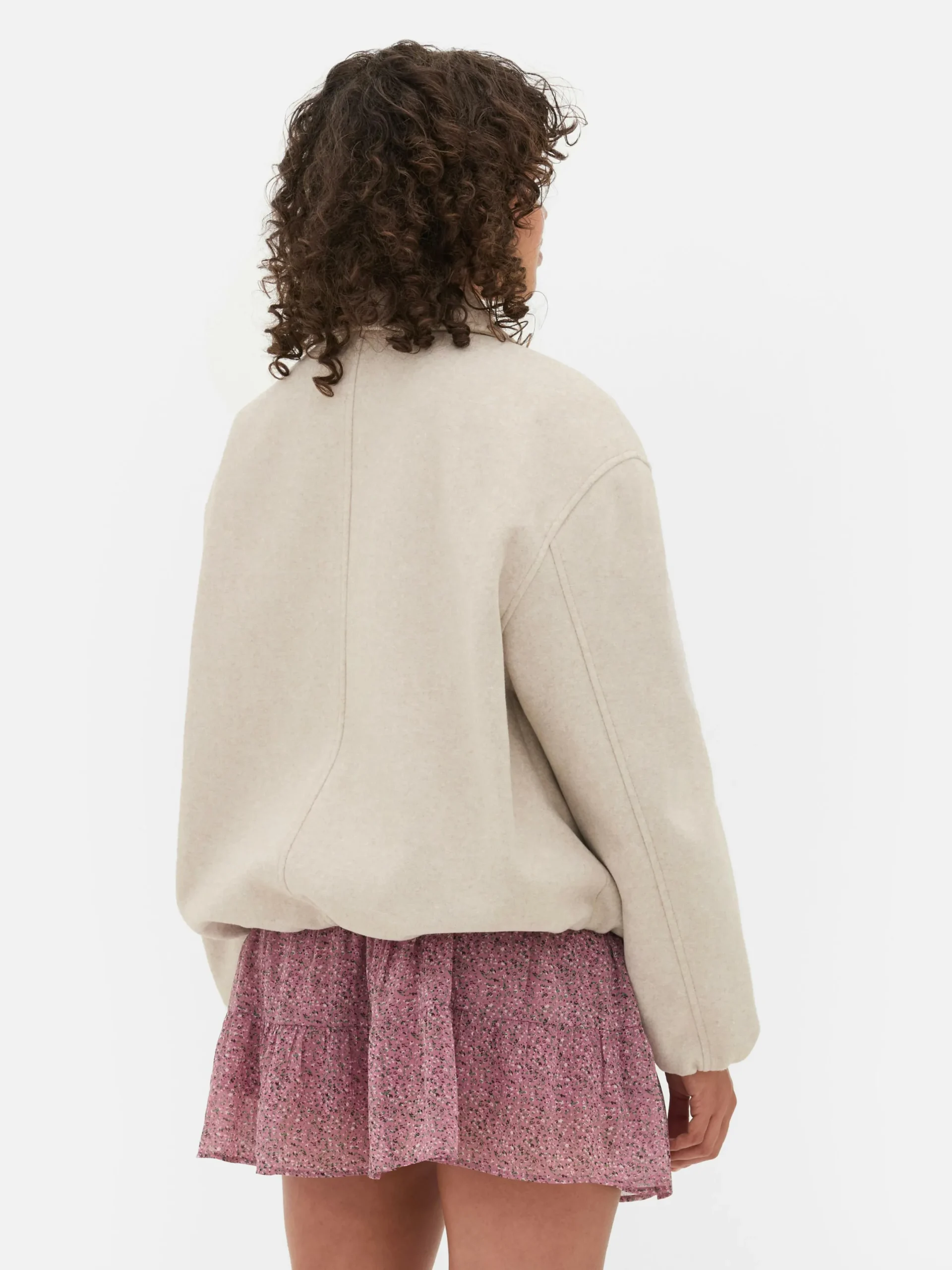 Veste à Ourlet Boule|Primark New