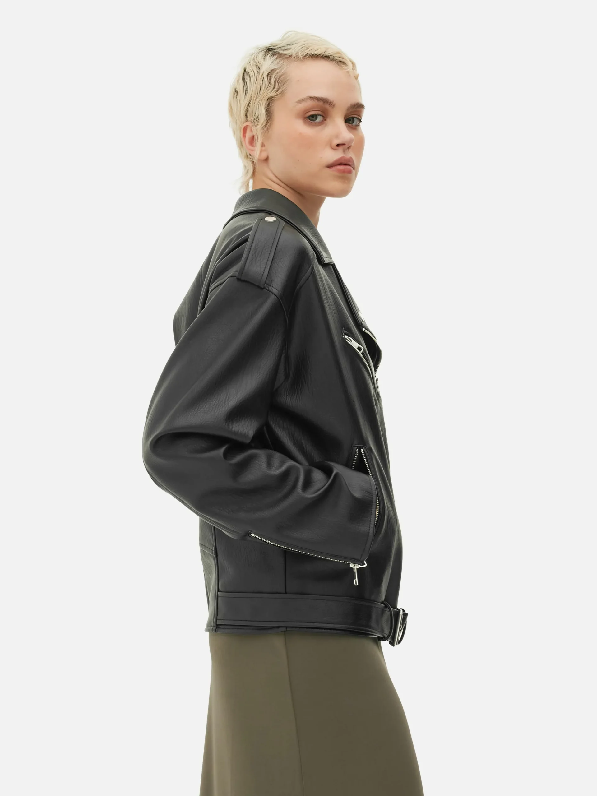 Veste De Motard Texturée|Primark New