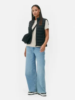 Veste Légère Sans Manches à Col Cheminée|Primark Online