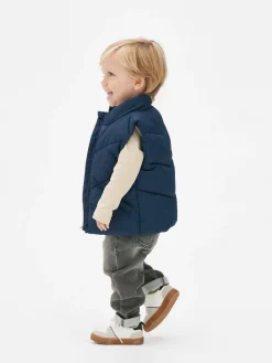 Veste Sans Manche Matelassée Zippée|Primark Clearance