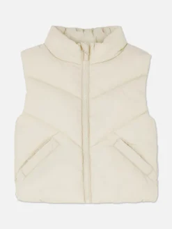 Veste Sans Manche Matelassée Zippée|Primark