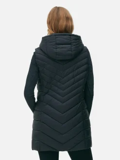 Veste Sans Manches Longue Matelassée|Primark Discount