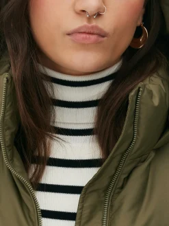 Veste Sans Manches Matelassée à Capuche|Primark Hot