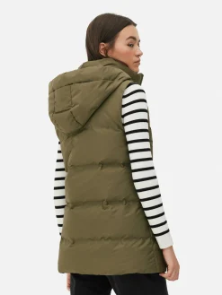 Veste Sans Manches Matelassée à Capuche|Primark Hot