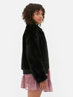 Veste Zippée En Fausse Fourrure|Primark Best